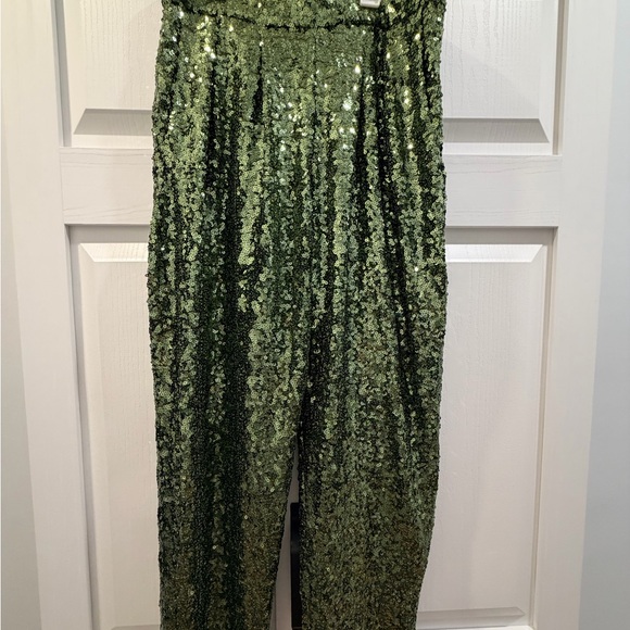 ASOS Sequin Slouchy Pants Size 10 - Picture 3 of 10